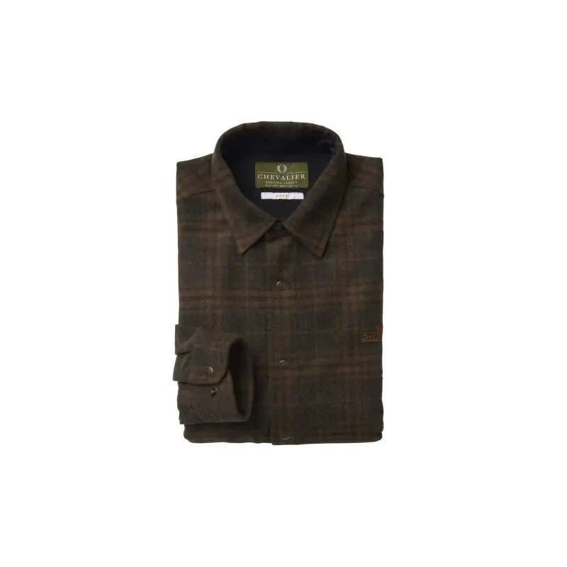 Mega-Angebot Chevalier Herren Hemd Shegra Woolmix LS Kariert
