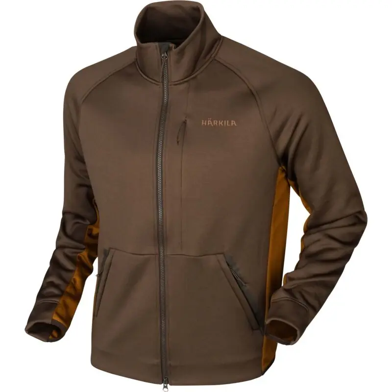 Härkila Borr Hybrid Fleecejacke Slate brown/Rustique clay Direkt Vom Hersteller
