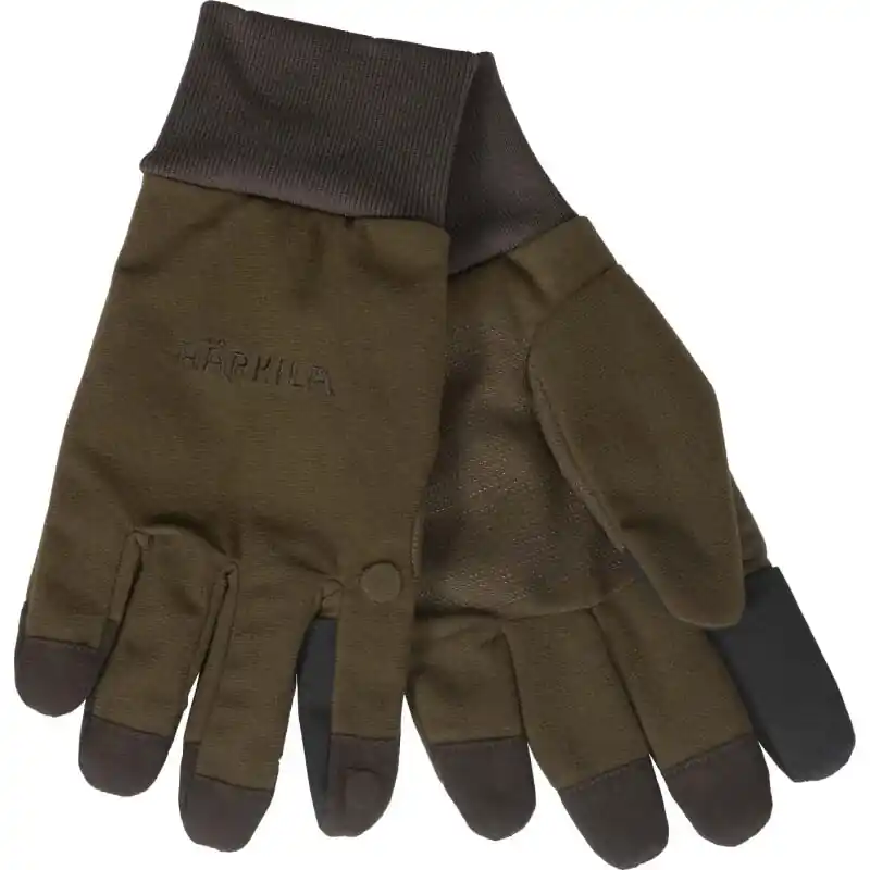 Billig Härkila Handschuhe Retrieve HWS Dark warm olive