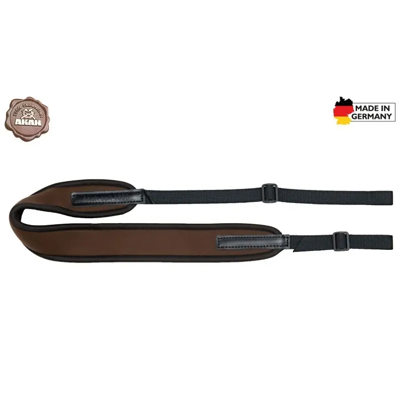 Knallerangebot AKAH Gewehrriemen Universal Neopren superelastisch Braun