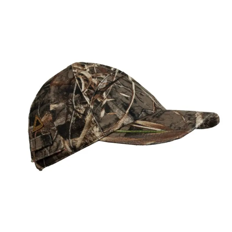 Sofort Bestellen Hubertus Jagdkappe Camouflage mit klappbarem Signalteil