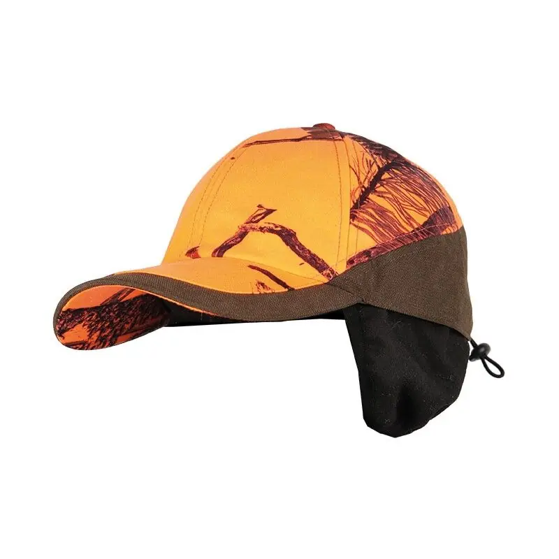 Knallerangebot Somlys Kappe Thermo-Hunt Camouflage Orange / Braun