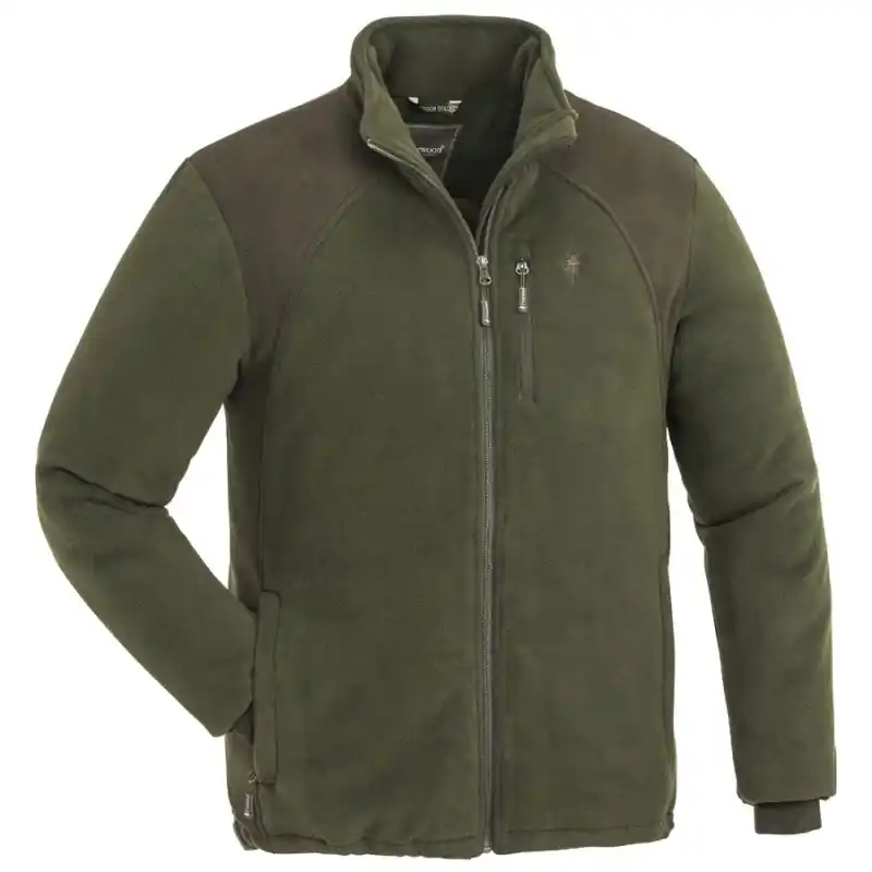Jetzt Kaufen Pinewood Herren Fleecejacke Harrie Grün/Willederbraun