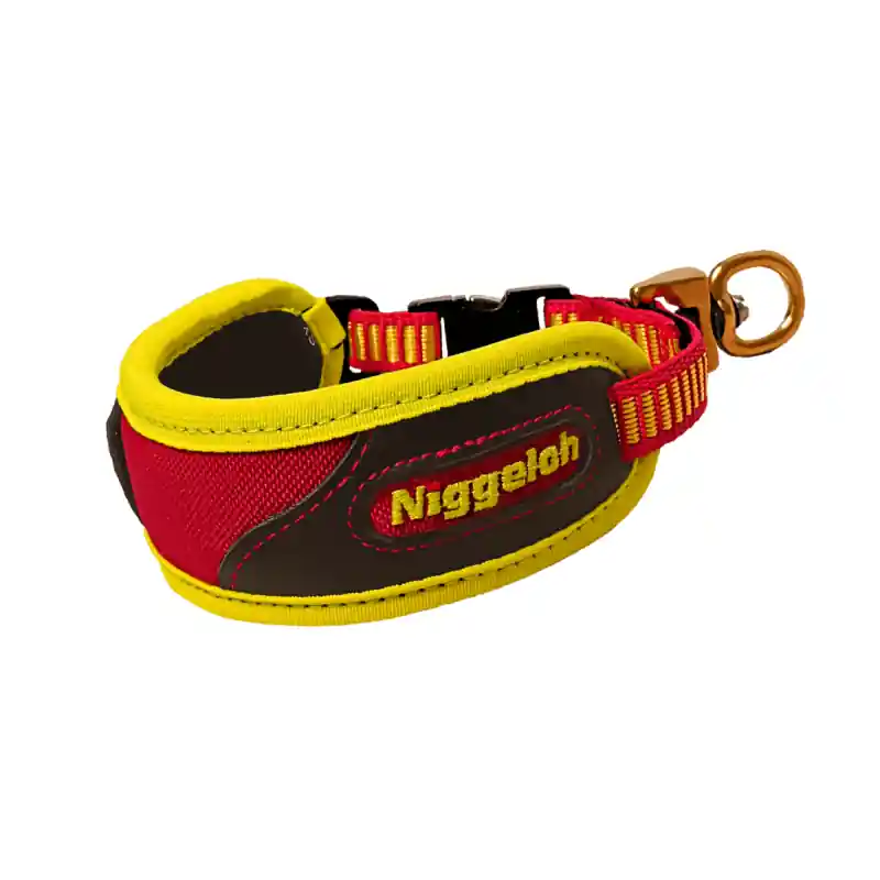 Must-Have Niggeloh Schweißhalsung Trail Gelb/Rot