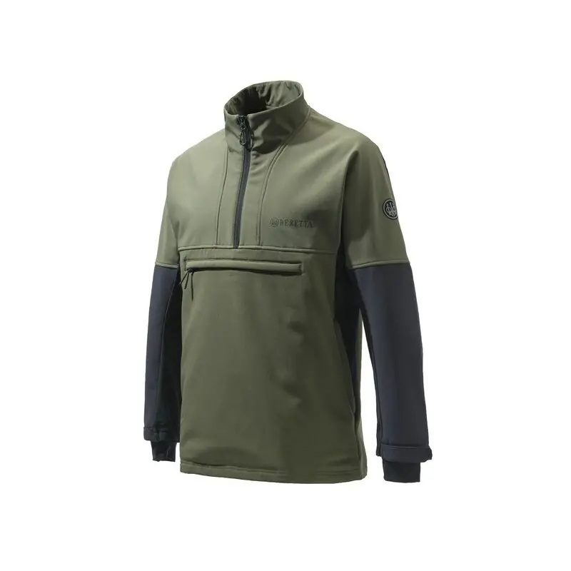 Beretta Herren Jagdjacke Softshell Fleece Hybrid Grün Ausverkauf
