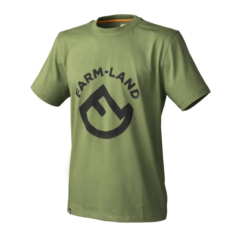 Schnäppchen Farm-Land Herren T-Shirt Oliv