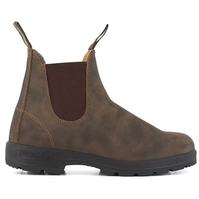 Blundstone Unisex Boots 585 Rustic Brown Leather Letzte Chance