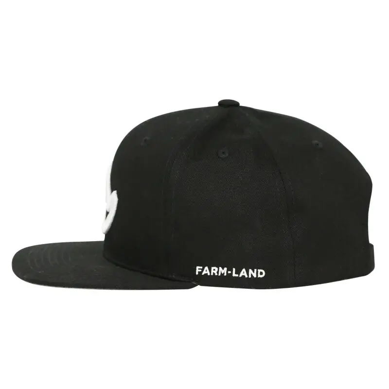Farm-Land Snapback Cap 6-Panel Black Kracherpreis