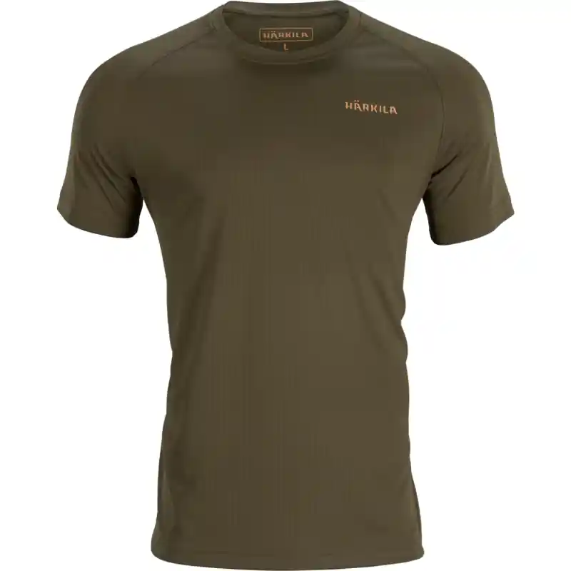 Härkila Herren T-Shirt Trail Willow Green Zertifiziert