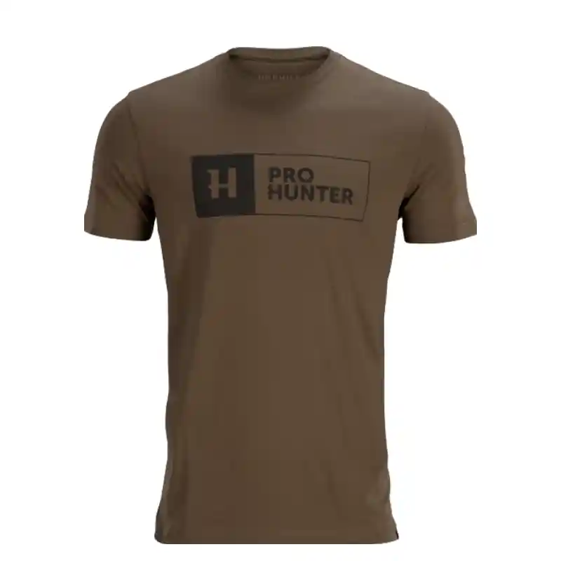 Härkila Herren T-Shirt Pro Hunter S/S Slate Brown Neu Im Sortiment