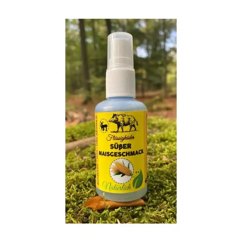 Zertifiziert Wildlutscher Köderspray Zuckermais Sirup/Duft 50 ml