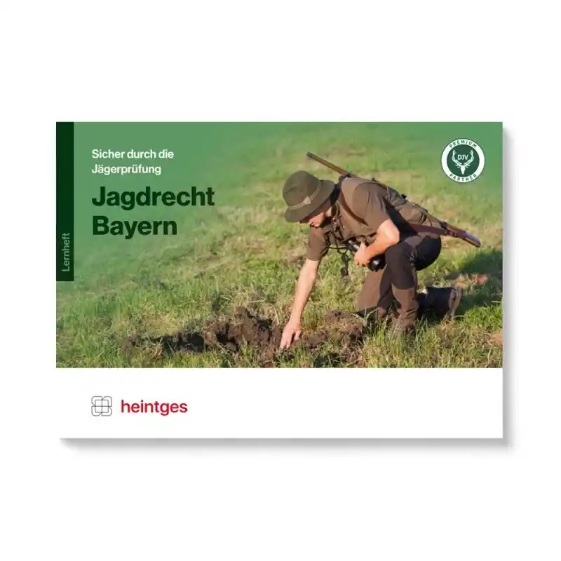 Heintges Arbeitsblätter Jagdrecht Bayern incl. Lerntafeln Preisknaller