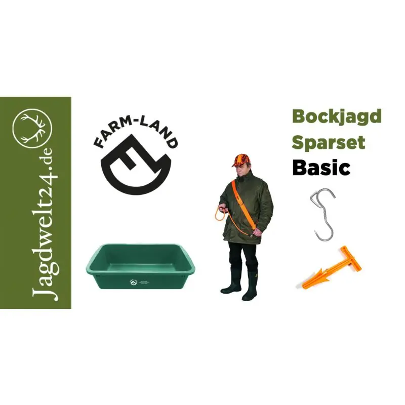 Farm-Land Bockjagd Sparset "Basic" Markenware