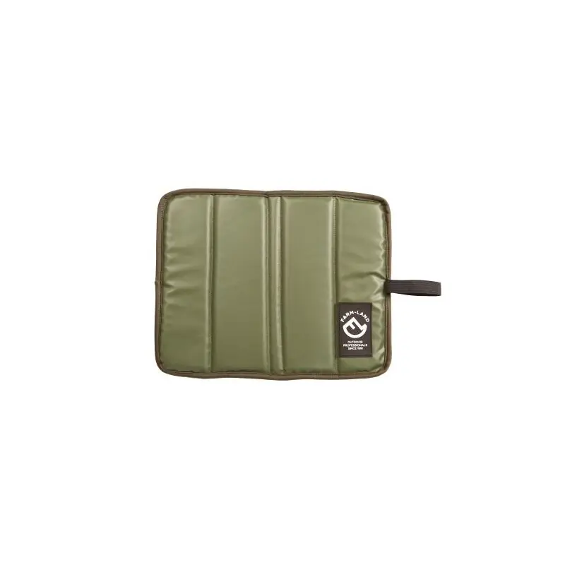 Heißes Angebot Farm-Land Sitzkissen, Faserpelz Oliv 36 x 29 cm