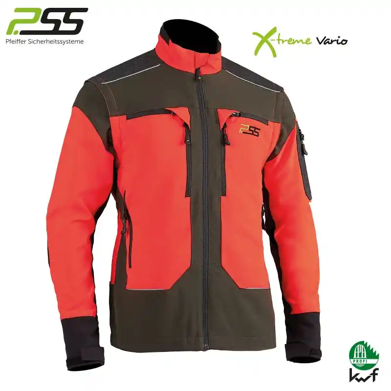 PSS X-treme Herren Jacke Vario Orange Highlight