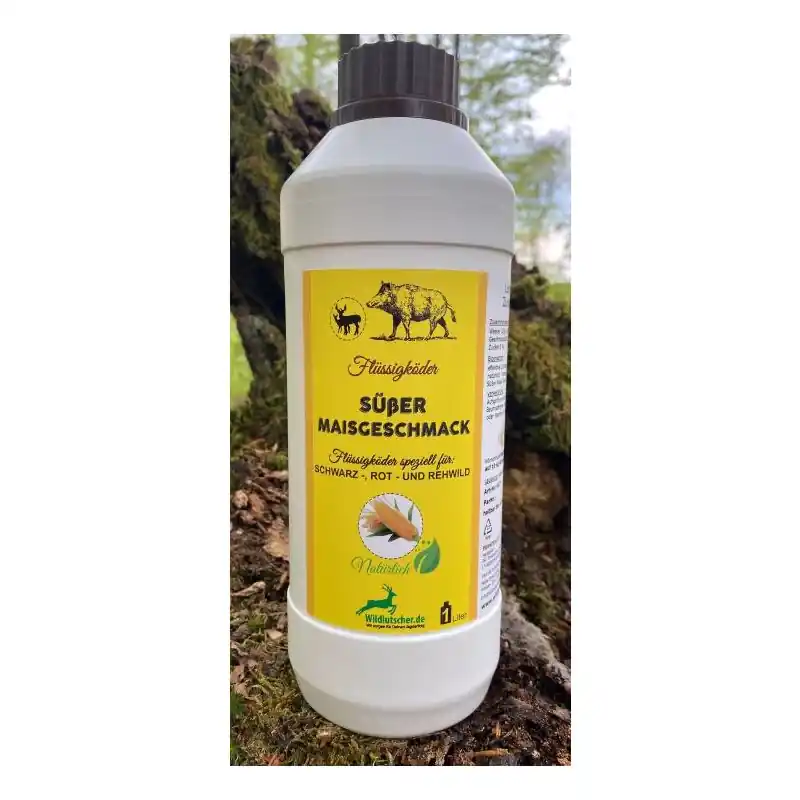Neue Kollektion Wildlutscher Köderspray Zuckermais Sirup/ Duft 1 Liter