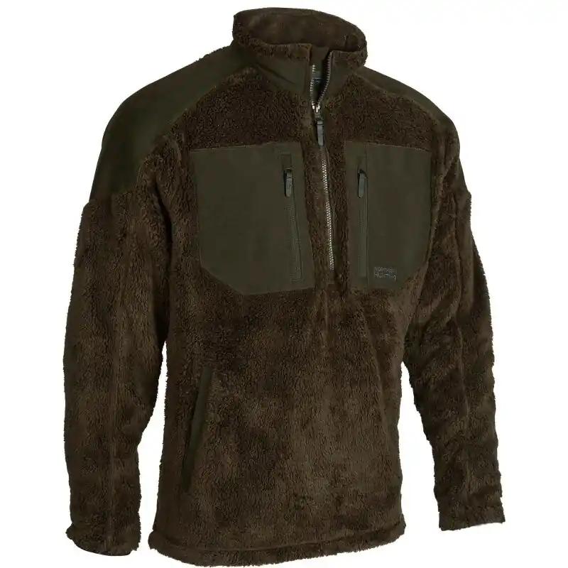 Northern Hunting Herren Fleecepullover Hjort Grün Sonderangebot
