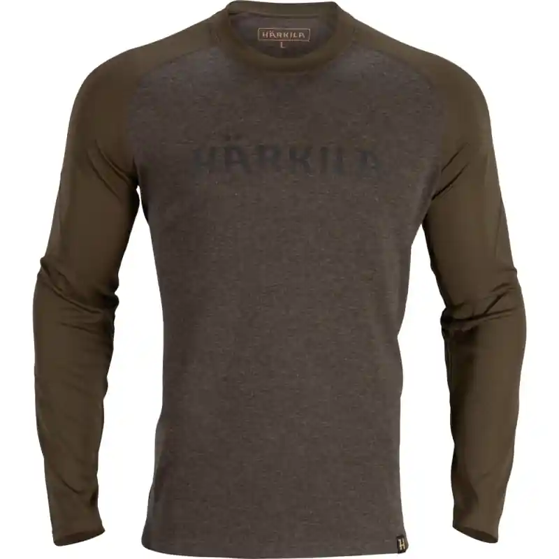 Nur Heute Härkila Herren Langarmshirt Metso Willow Green