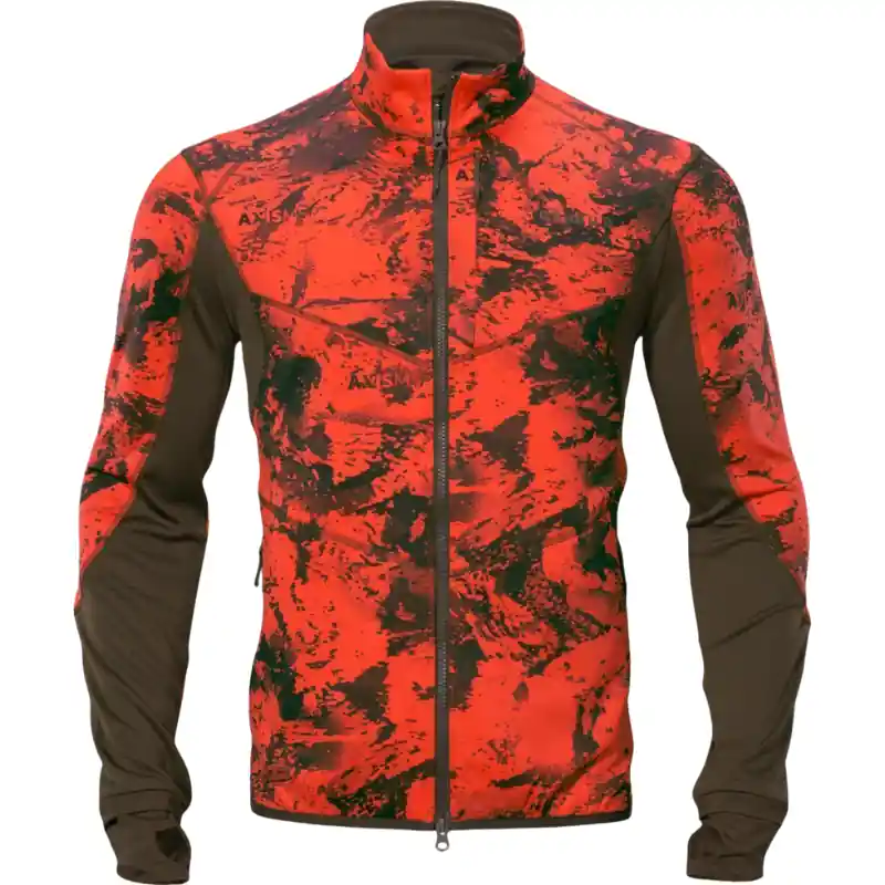 Härkila Herren Fleecejacke Wildboar Pro Camo AXIS MSP® Wildboar Orange/Shadow Brown Wochenendangebot