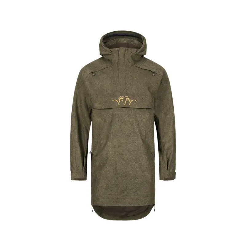 Billig Blaser Herren Smock Laurent Olive Melange-Black