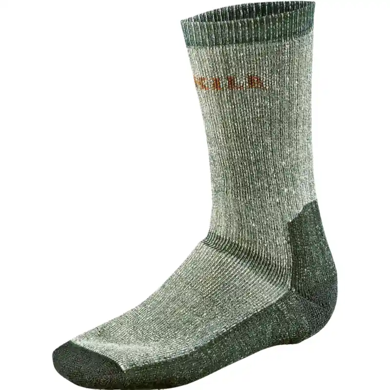 Härkila Expedition Socke kurz, grau/grün Neue Ware