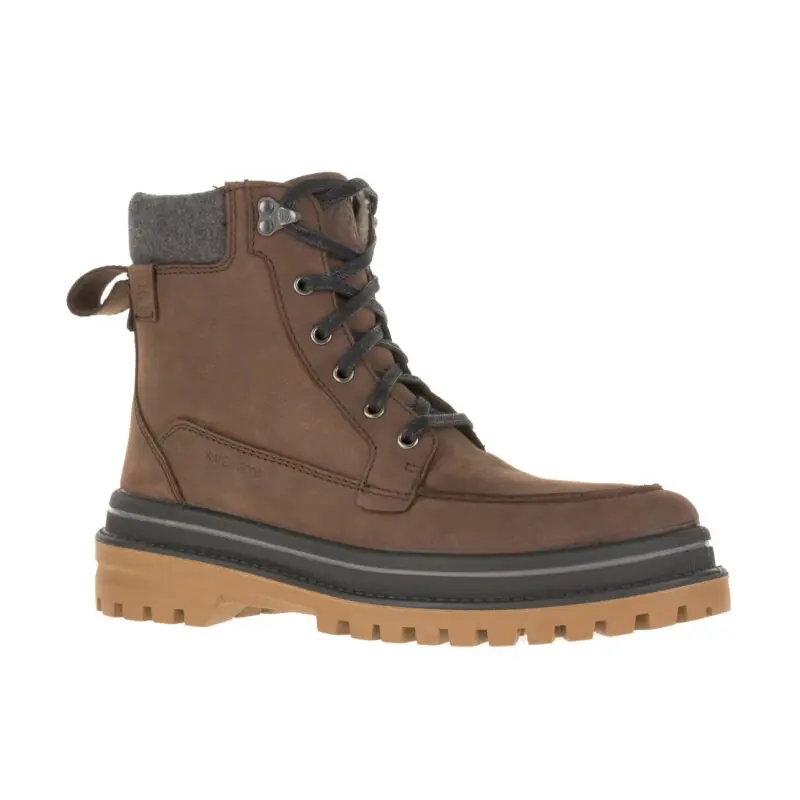 Highlight Kamik Herren Lederschuh Tysong Dark Brown-Brun Fonce