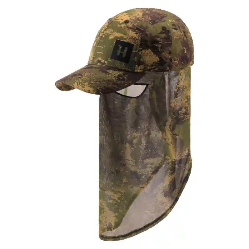 Markenprodukt Härkila Kappe Deer Stalker Camo mit Tarnnetz