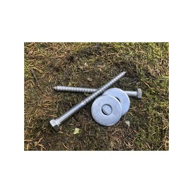 Bestpreis Wildlutscher Schraubenset für Baumbefestigung
