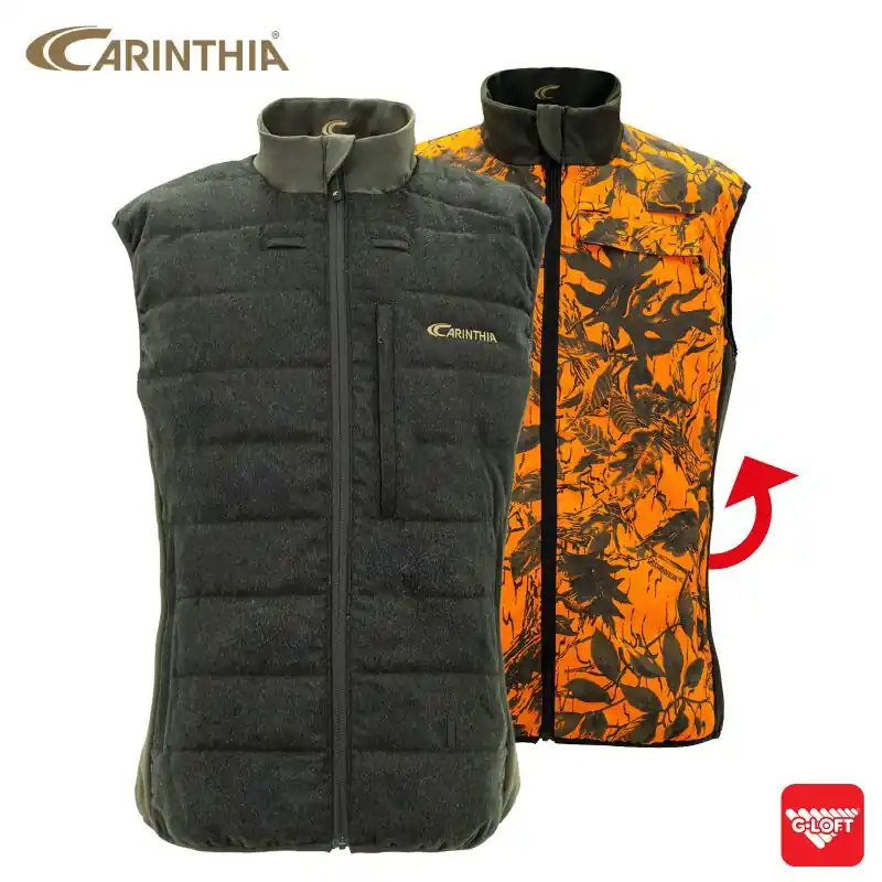 CARINTHIA G-LOFT Ultra Loden Wendeweste Expressversand