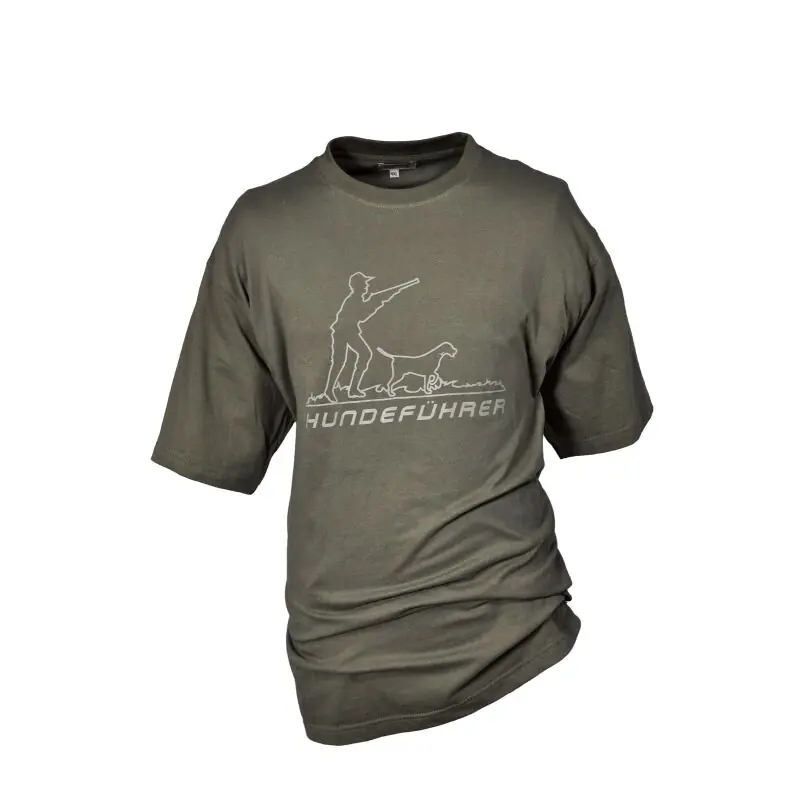 Hubertus T-Shirt Hundeführer Oliv Heißes Angebot