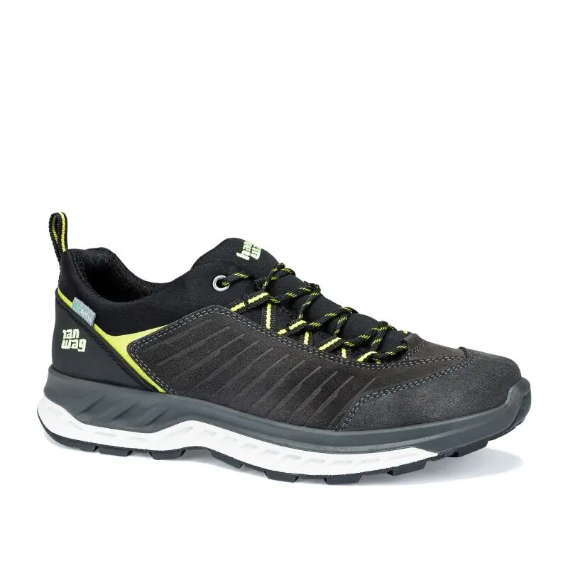 Han Wag Herrenschuh Blueridge Low ES Asphalt/Gelb Online Kaufen