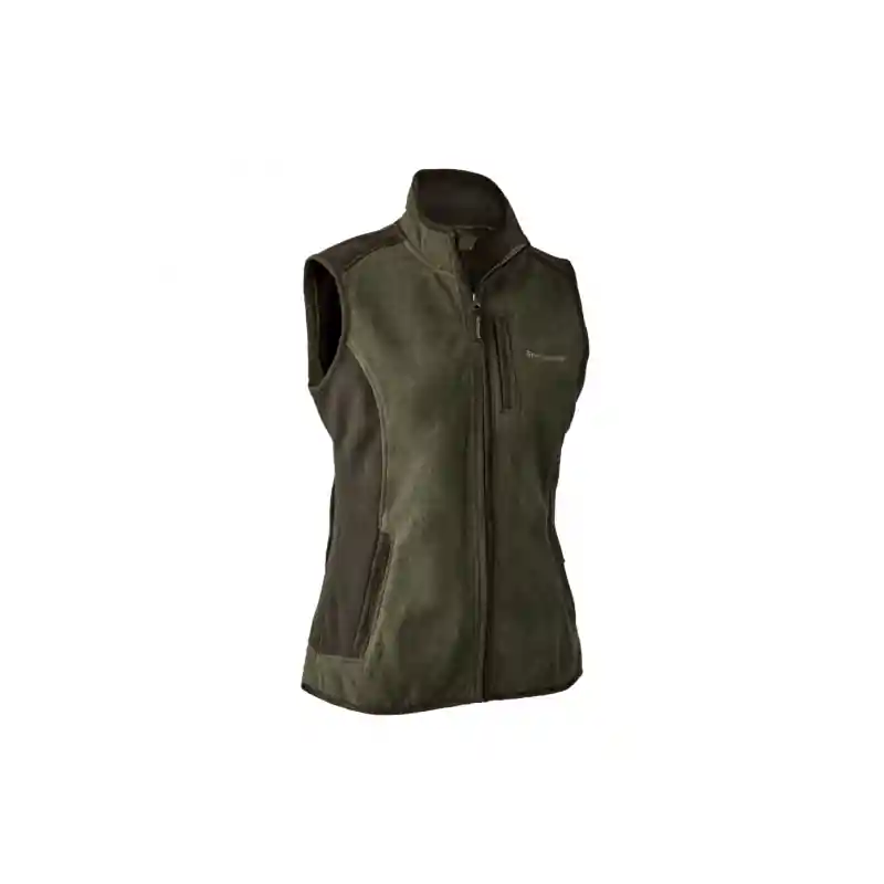 Deerhunter Damen Fleeceweste Pam Bonded Grün Schnäppchen