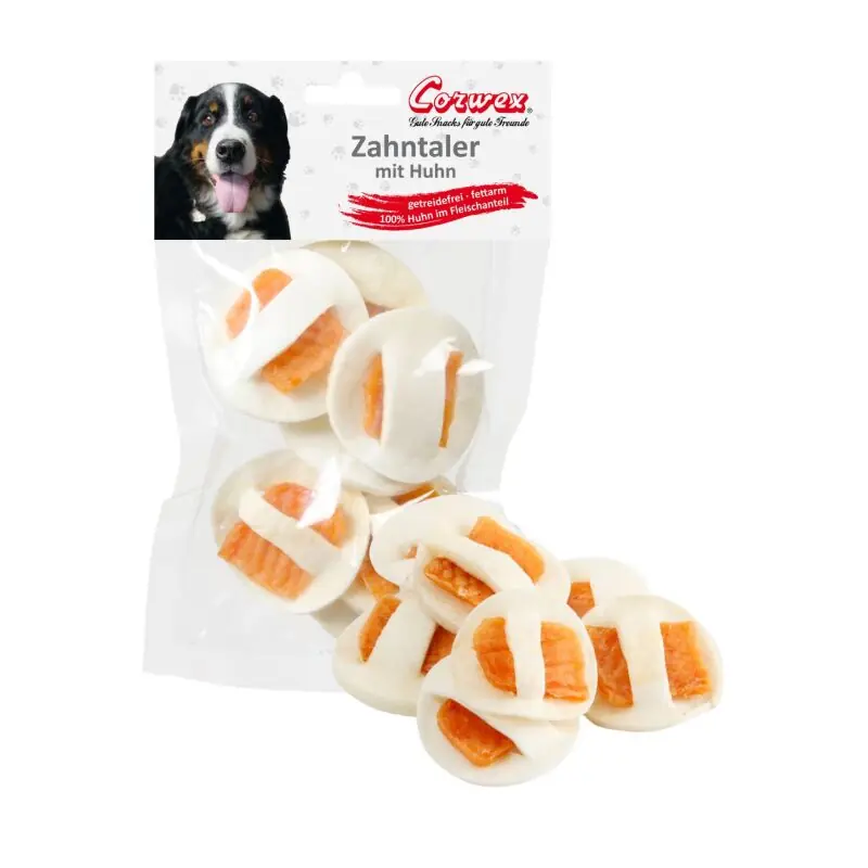 Markenware Corwex Hundesnack Zahntaler 70g