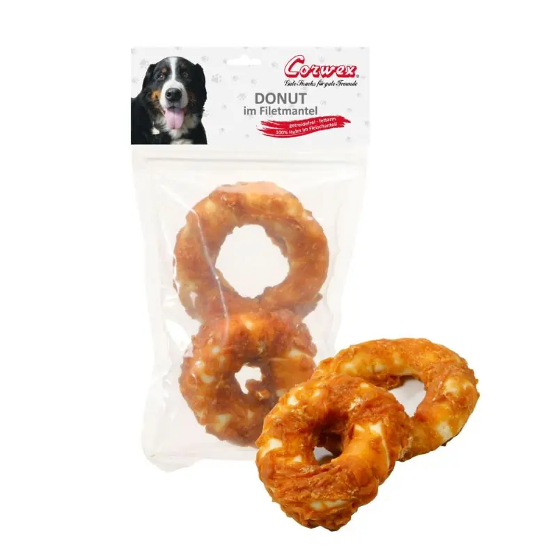 Corwex Hundesnack Doppel-Donut 2er-Pack, 250g Wochenendangebot