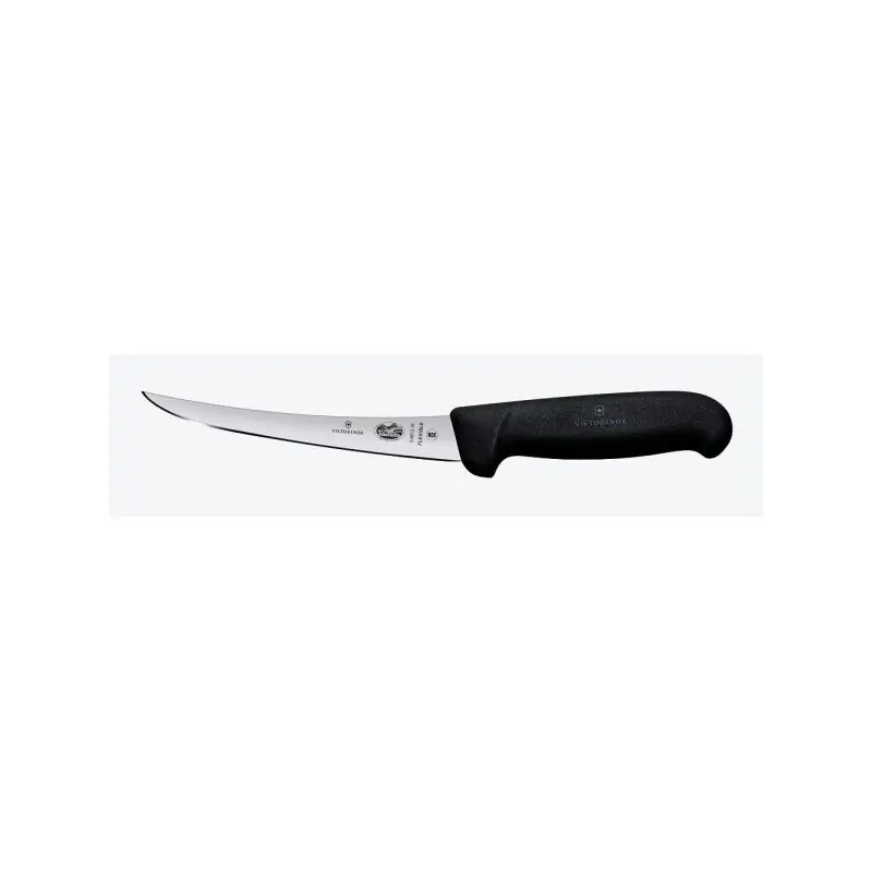 Victorinox Ausbeinmesser Fibrox gebogene, schmale, flexible Klinge 15cm Schwarz Top-Angebot