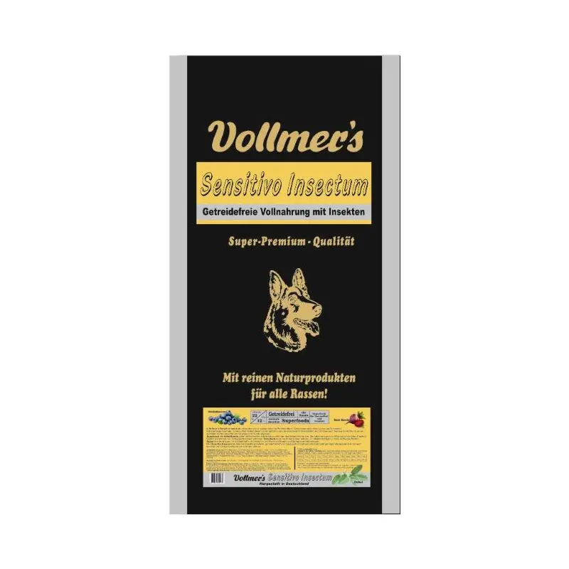 Vollmer‘s Hunde Trockenfutter Sensitivo Insectum Sonderaktion