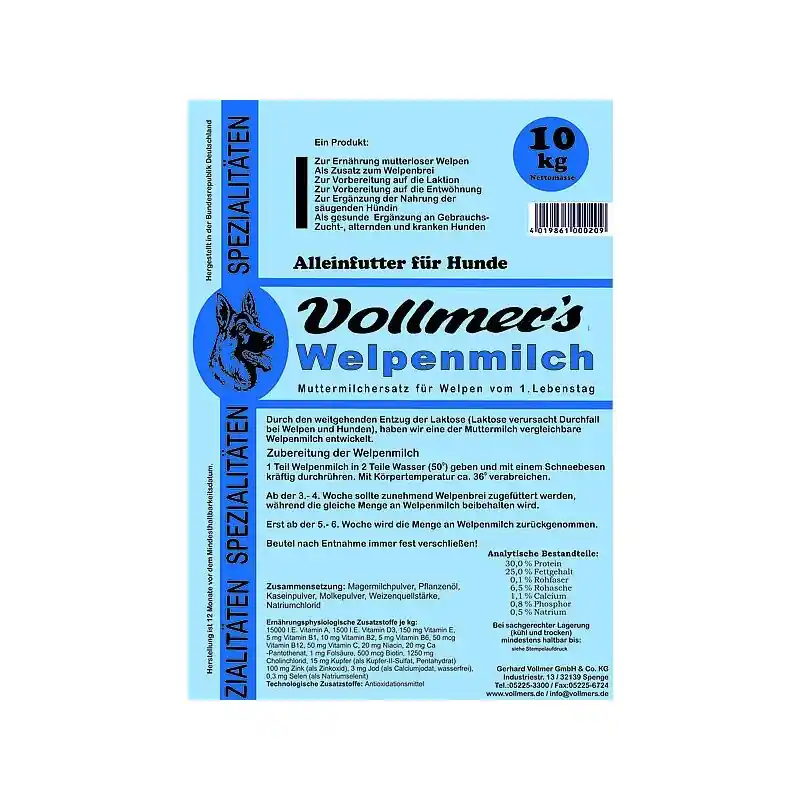 Heißes Angebot Vollmer‘s Welpenmilch