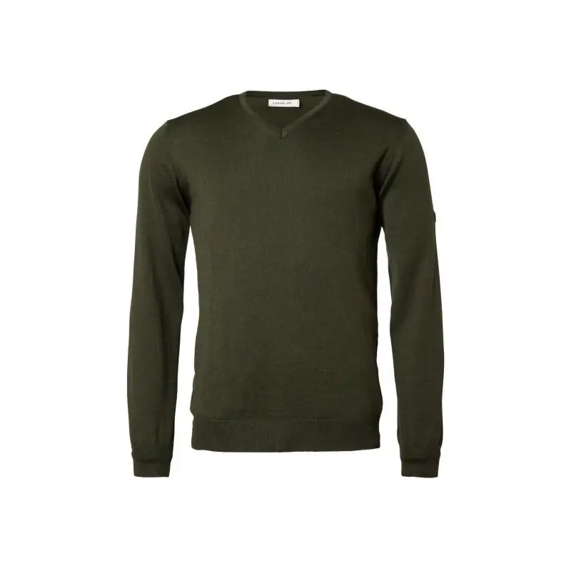 Chevalier Herrenpullover Aston Dark Green Markenware