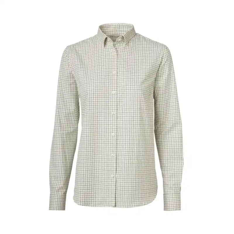 Chevalier Damenbluse Chorley Thyme Green Tattersall Echt