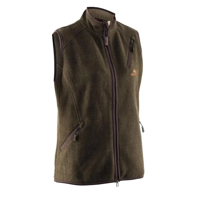 Highlight Swedteam Damen Weste Torne Hunting Green