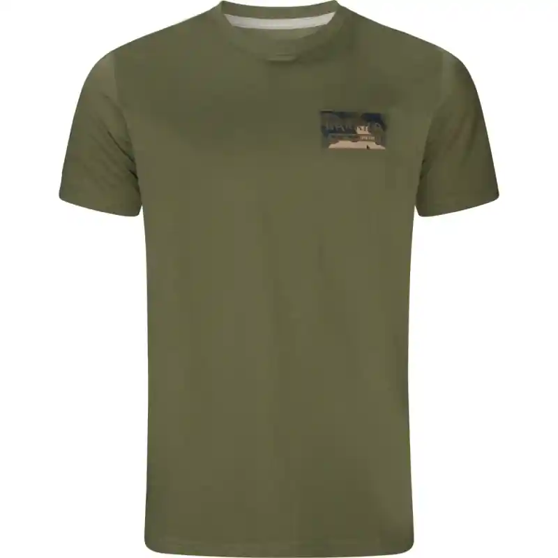 Versand Am Gleichen Tag Härkila Herren T-Shirt Core Dark olive