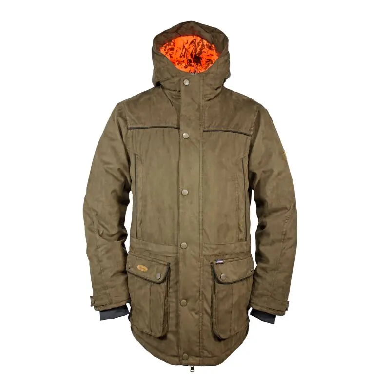 Sale Hubertus Herren Wendejacke Janus Oliv/Orange