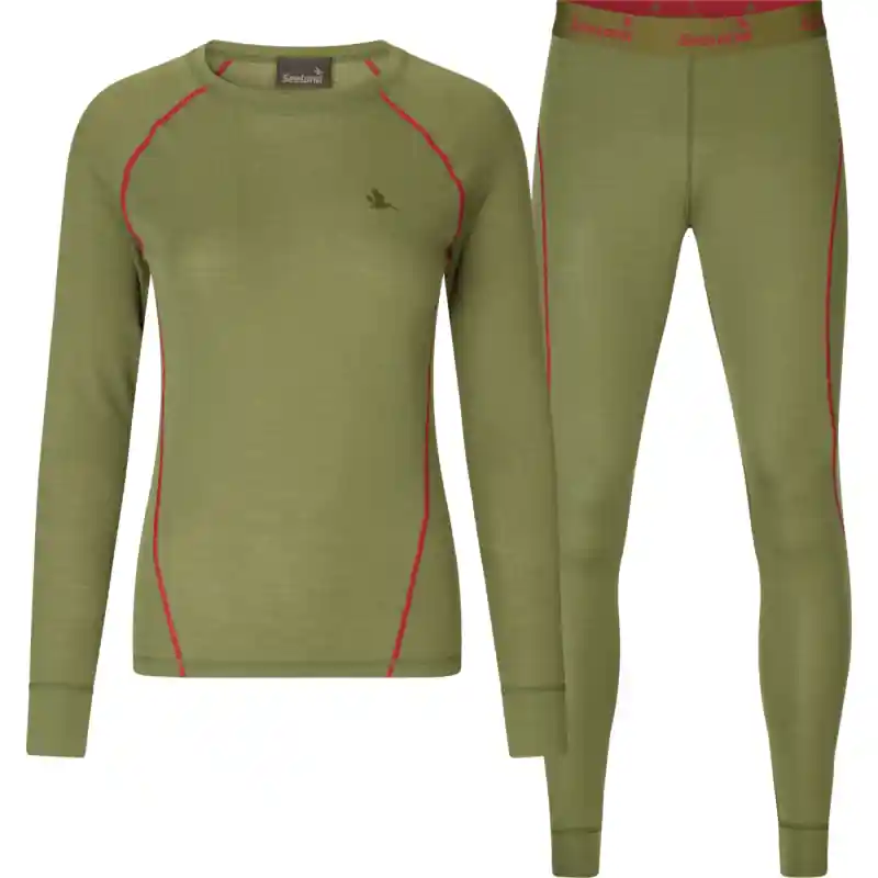 Markenprodukt Seeland Damen Unterwäsche Set Hawker Base Layer Capulet Olive