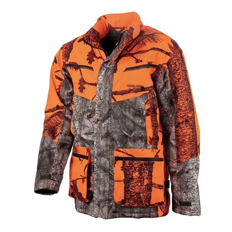Saisonangebot Somlys Herren Jacke Warm Hunt Camo Orange/Forest
