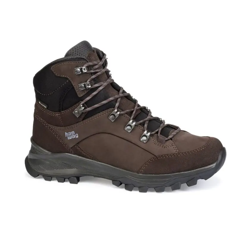 Ausverkauf Han Wag Herren Stiefel Banks GTX Mocca/Asphalt