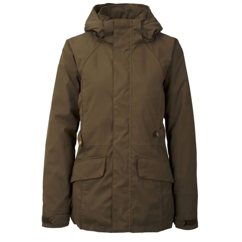 Hubertus Damen Jagd Jacke OS 50 Zillertal Oliv/Braun Kracherpreis