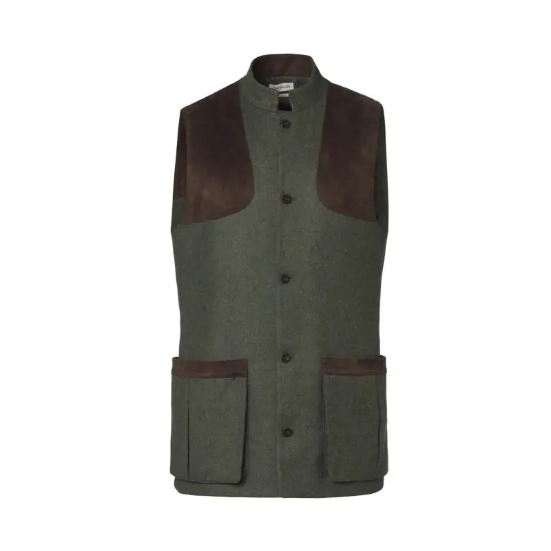Billig Chevalier Herren Schießweste Henry Tweed Misty Green