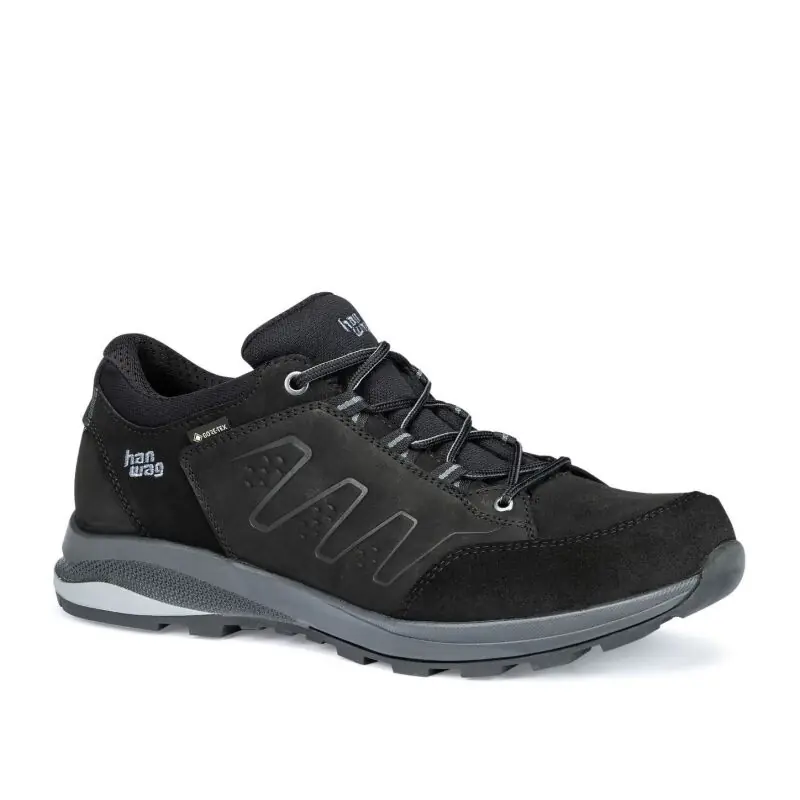 Han Wag Herren Schuh Torsby Low SF Extra GTX Black/Asphalt Schneller Versand
