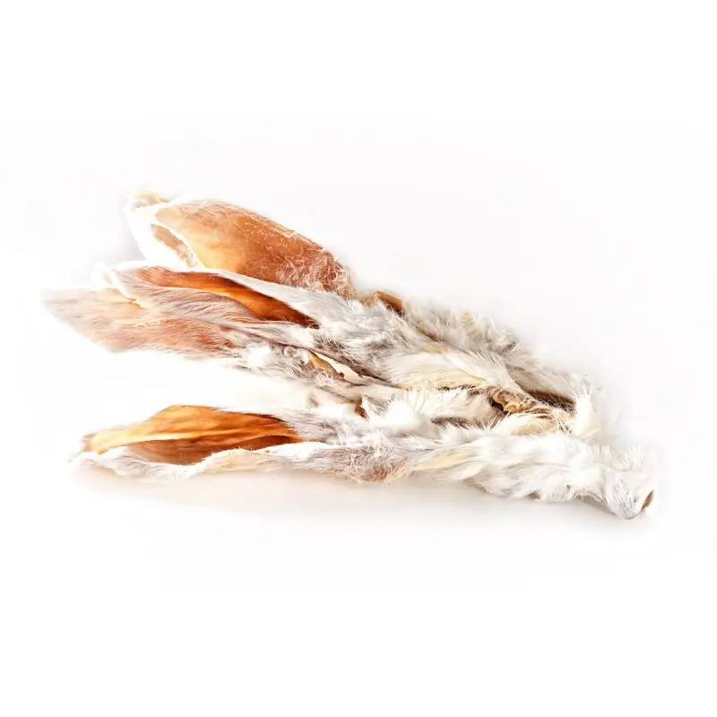 Markenware Farm-Land Hundesnack Kaninchenohren mit Fell