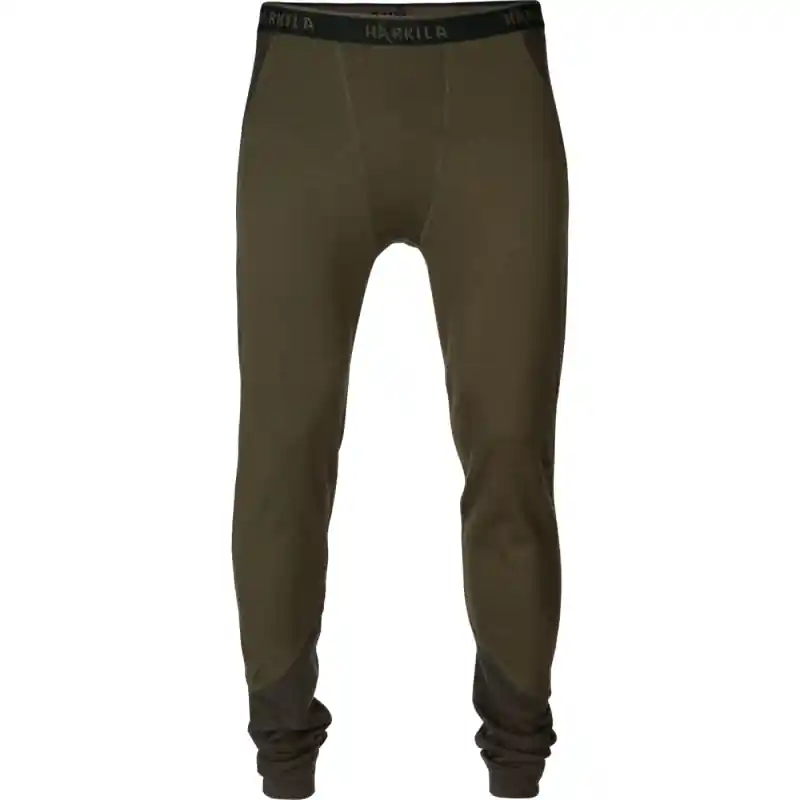 Preisreduziert Härkila Herren Unterhose Base Warm Willow green/Shadow brown